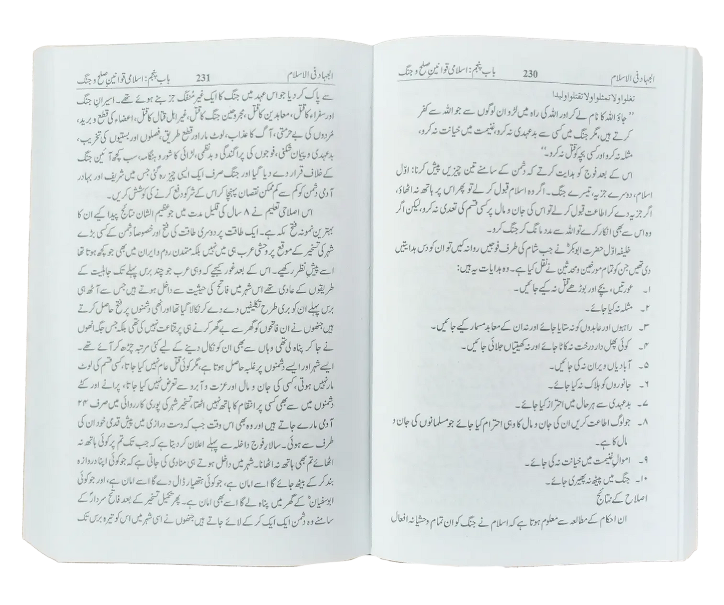 Al Jihad fil Islam (Card Cover)