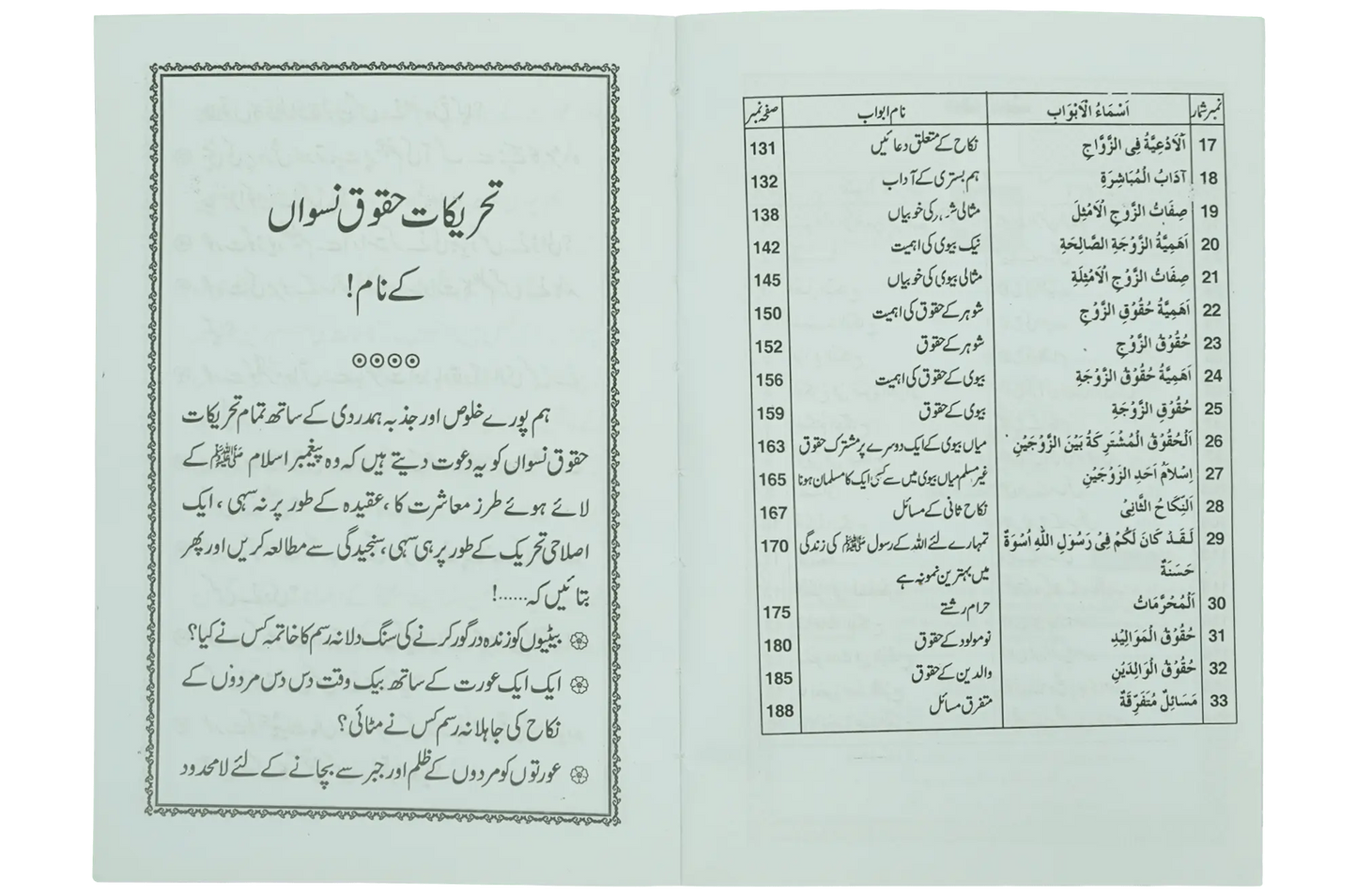 Nikkah Kay Masail - Dar Ul Andlus