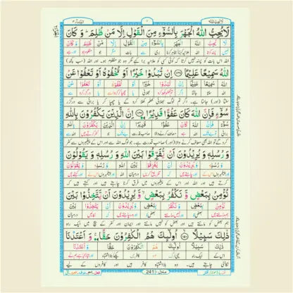 Noorul Quran al Hakeem (Translated Parah set)