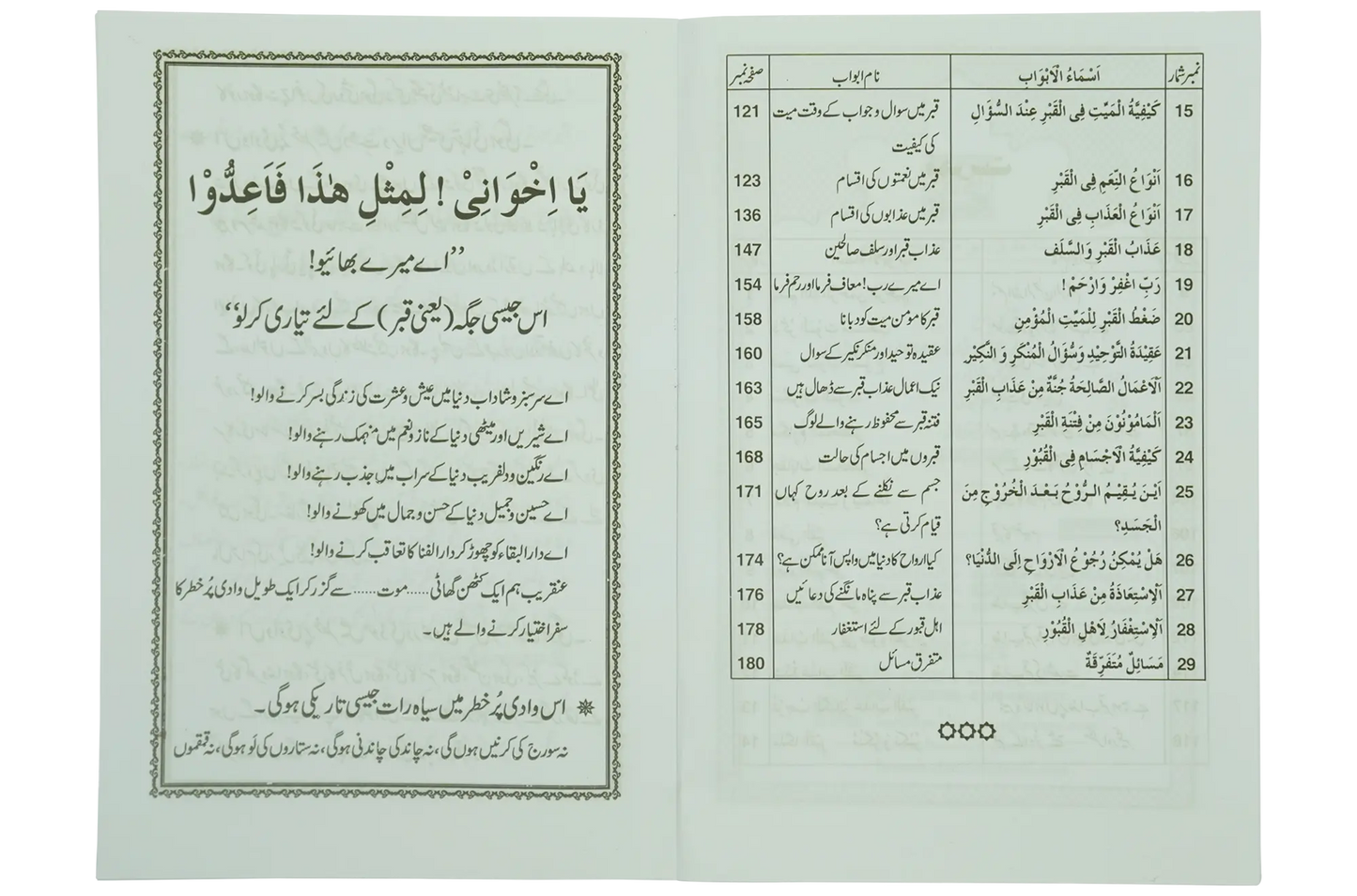 Qabar Ka Bayan - Dar Ul Andlus