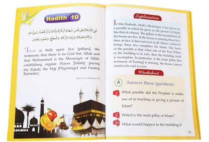 20 Hadith for Kids by Maulvi Abdul Aziz, inside pages, Darussalam Publishers