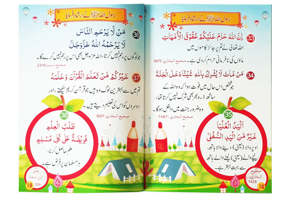 60 (Sixty) Sunehri Ahadith by Abdul Malik Mujahid, inside pages, Darussalam Publishers