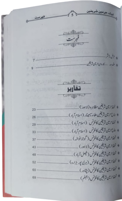 Lectures delivered in different cities
