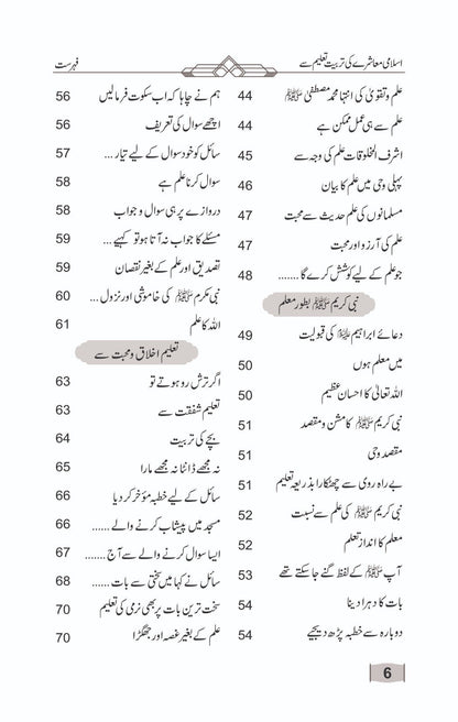 Islami Muashray ki Tarbiyat Taaleem se (اسلامی معاشرے کی تربیت تعلیم سے) 