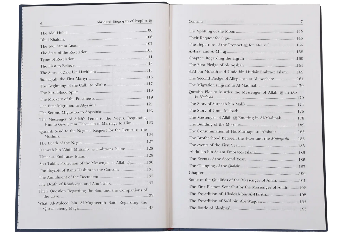 Abridged biography of prophet Muhammad (PBUH) 