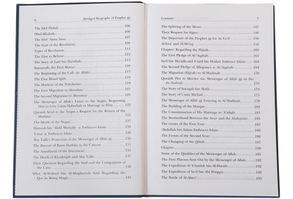 Abridged biography of prophet Muhammad (PBUH) by Shaikh ul Islam Muhammad Bin Abdul Wahab, inside pages
