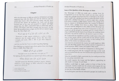 Abridged biography of prophet Muhammad (PBUH) 