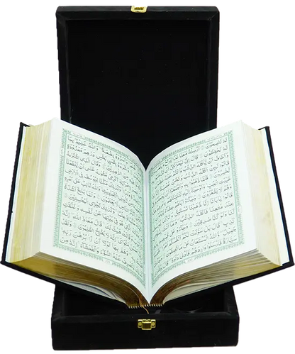 Al Quran Al Kareem - (Velvet Gift Packing) 