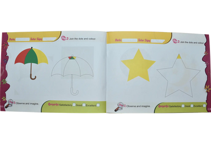 Aqsa Let`s Draw Colours (Play Group) 