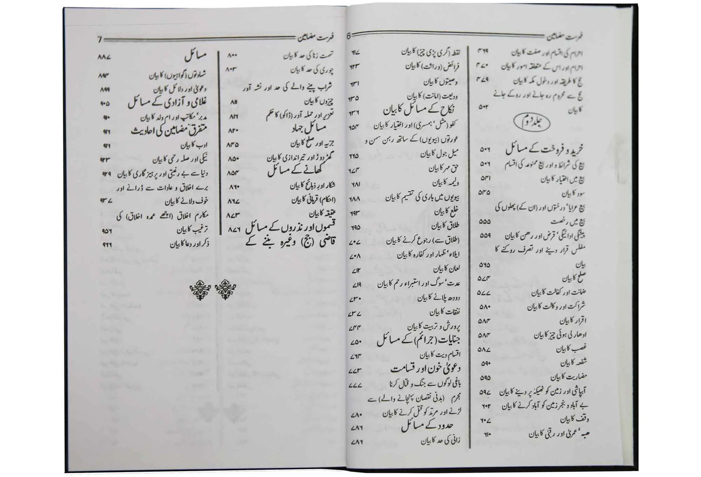 Balughul Maraam - Urdu Leather Binding (2 Vol set - Imported) 