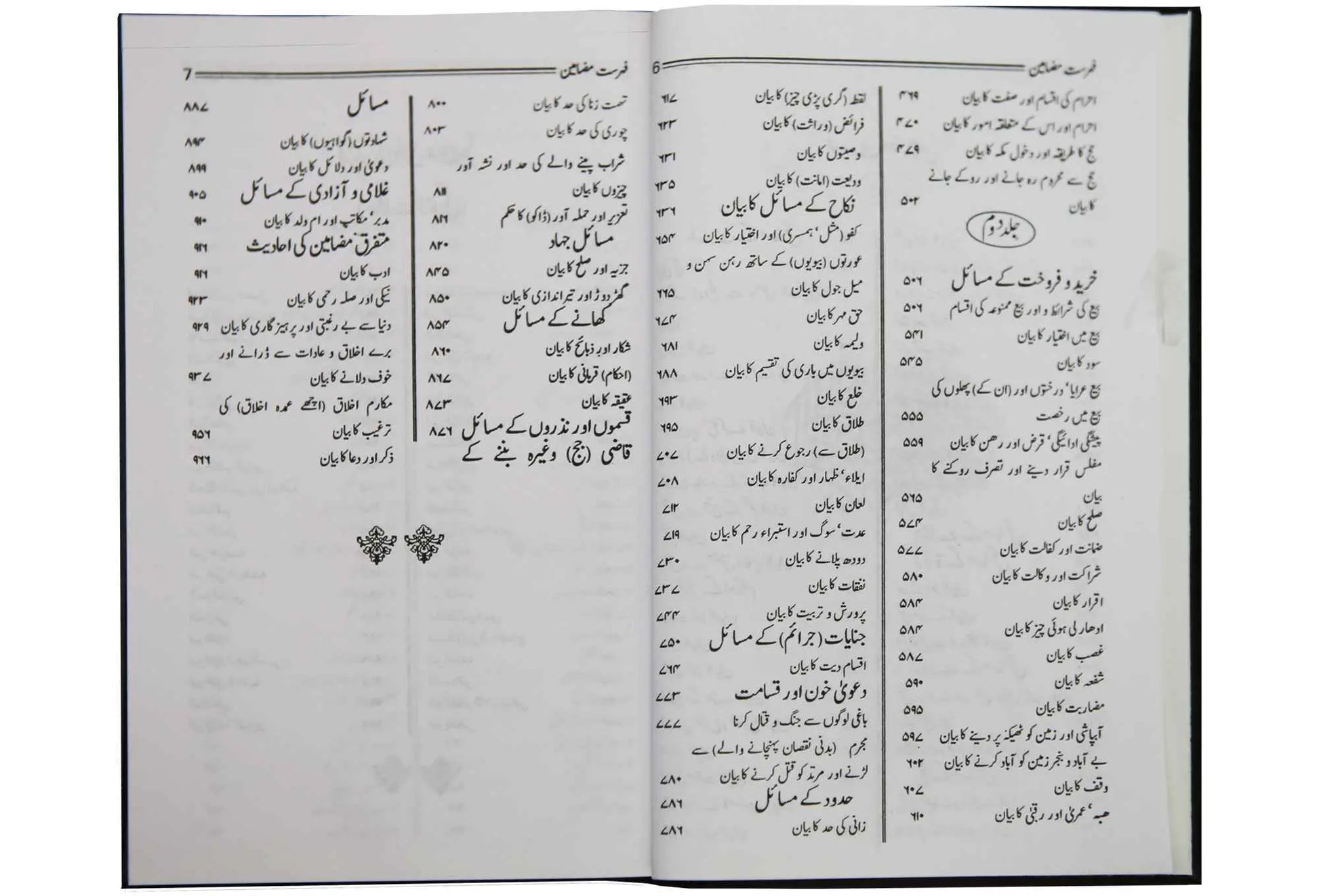 Balughul Maraam - Urdu Leather Binding (2 Vol set - Imported) 