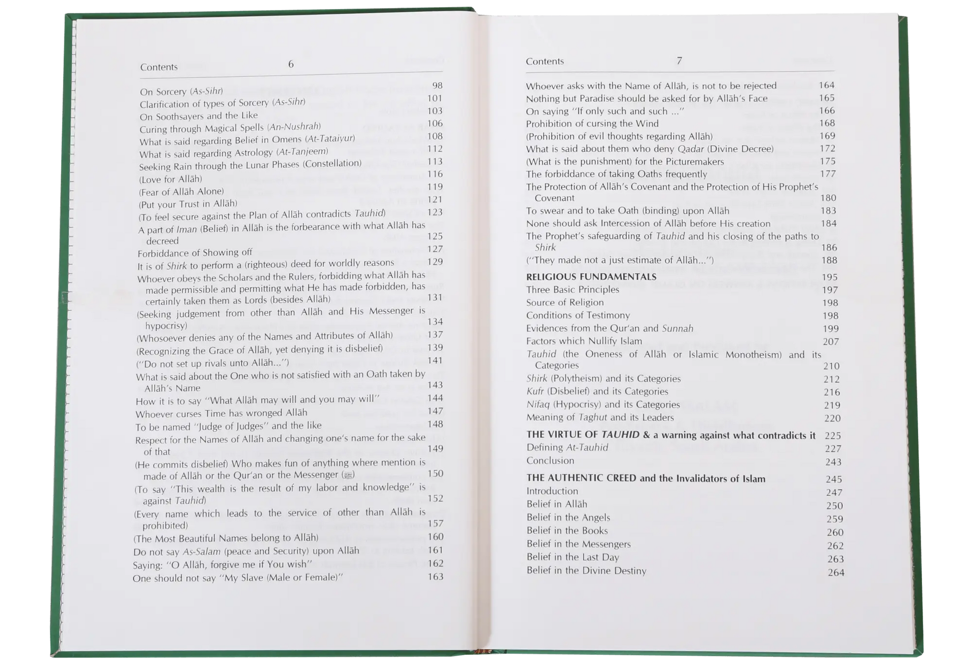 Concise Collections of Creed and Tauhid 