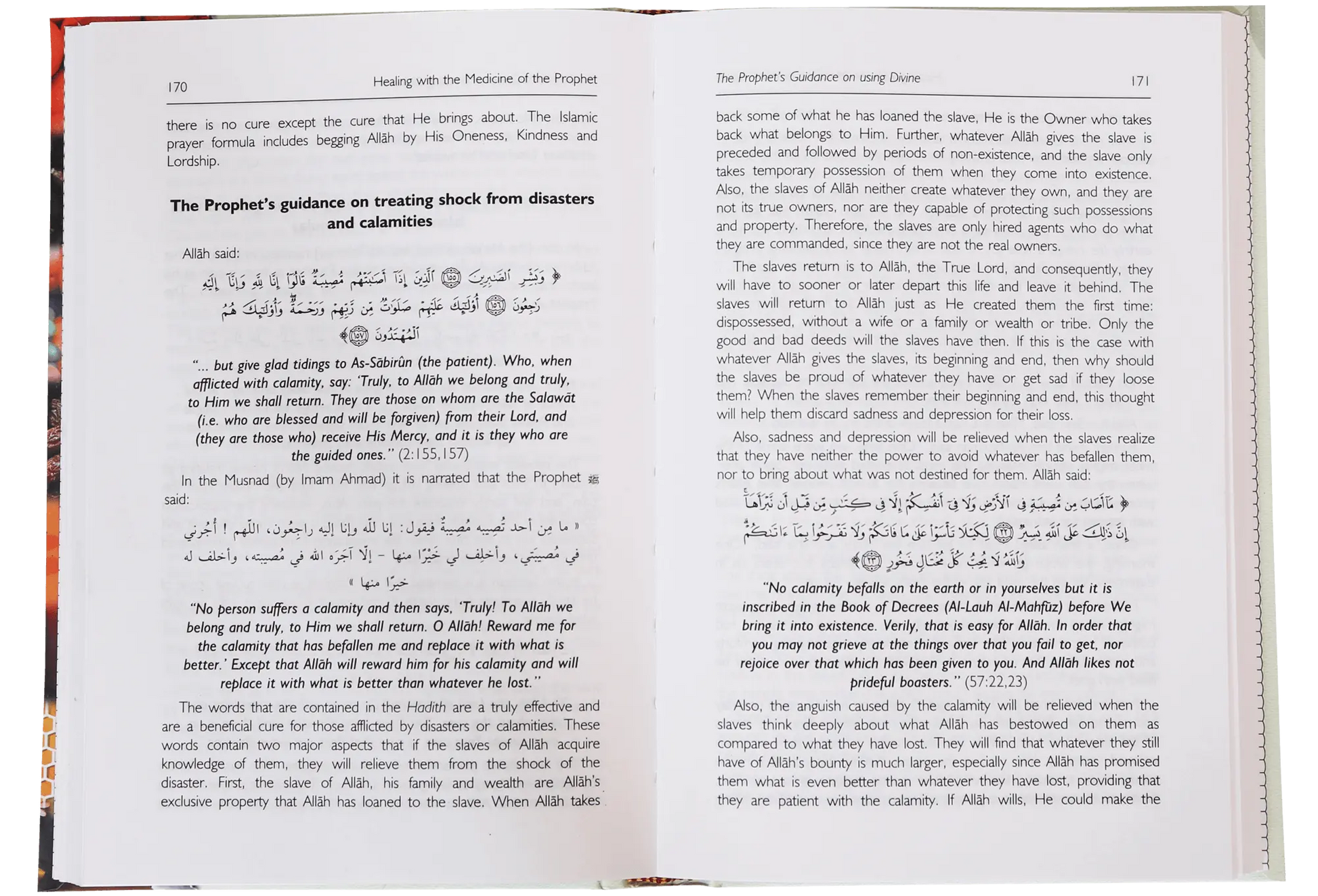 Healing with the Medicine of the Prophet (PBUH) (2 Colors) 