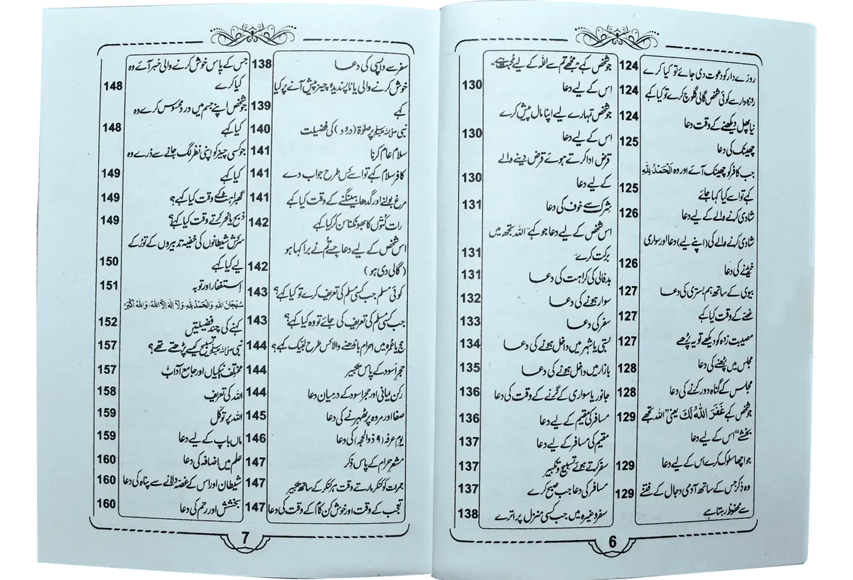Hisnul Muslim (Local) by Hafiz Abdus Salam Bin Muhammad Bhutvi, inside pages, Dar Ul Andlus