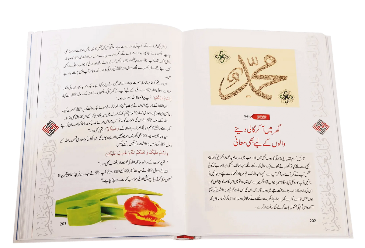 Ikhlaaq E Nabvi Ke Sunehre Waqeyat by Abdul Malik Mujahid, inside pages, Darussalam