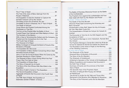 In Defence of the True Faith by Ibn Katheer, contents page, Darussalam Publishers