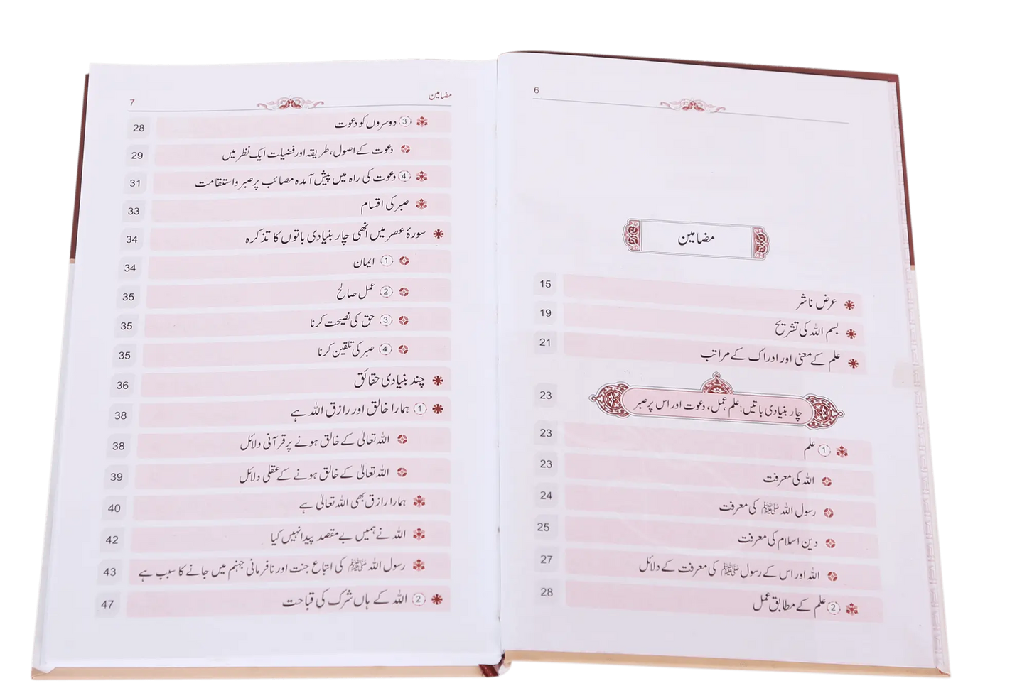 Islam kay teen bunyadi asool (hard Cover) 