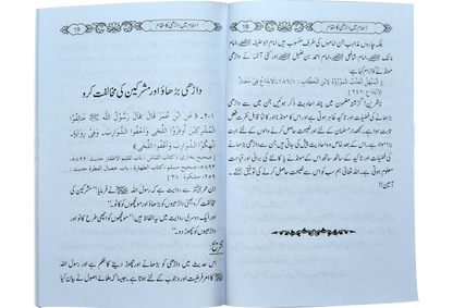 Islam Main Darhi Ka Muqam by Syed Badi Uddin Shah Rashdi, front cover 2, Dar Ul Andlus