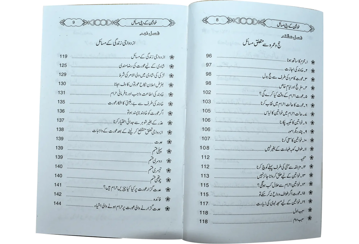 Khawateen Kay Deeni Masail by Sh Saleh Al-Fozan, front cover, Dar Ul Andlus