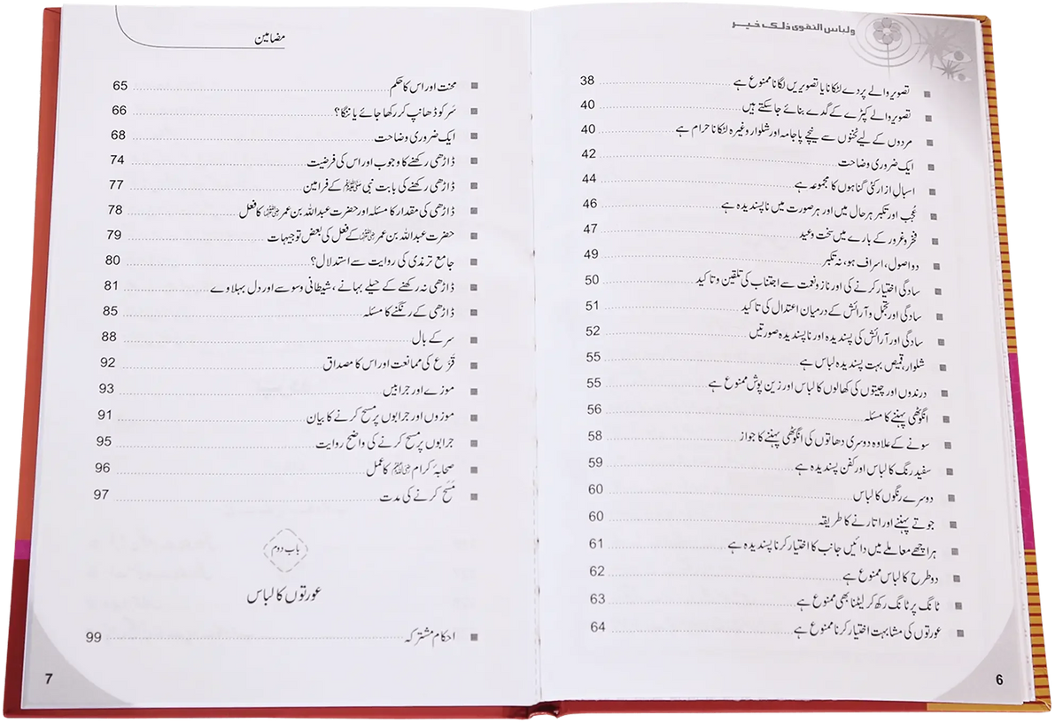 Libaas Aur Pardah by Hafiz Salah-ud-Din Yousaf, inside pages, Darussalam Publishers