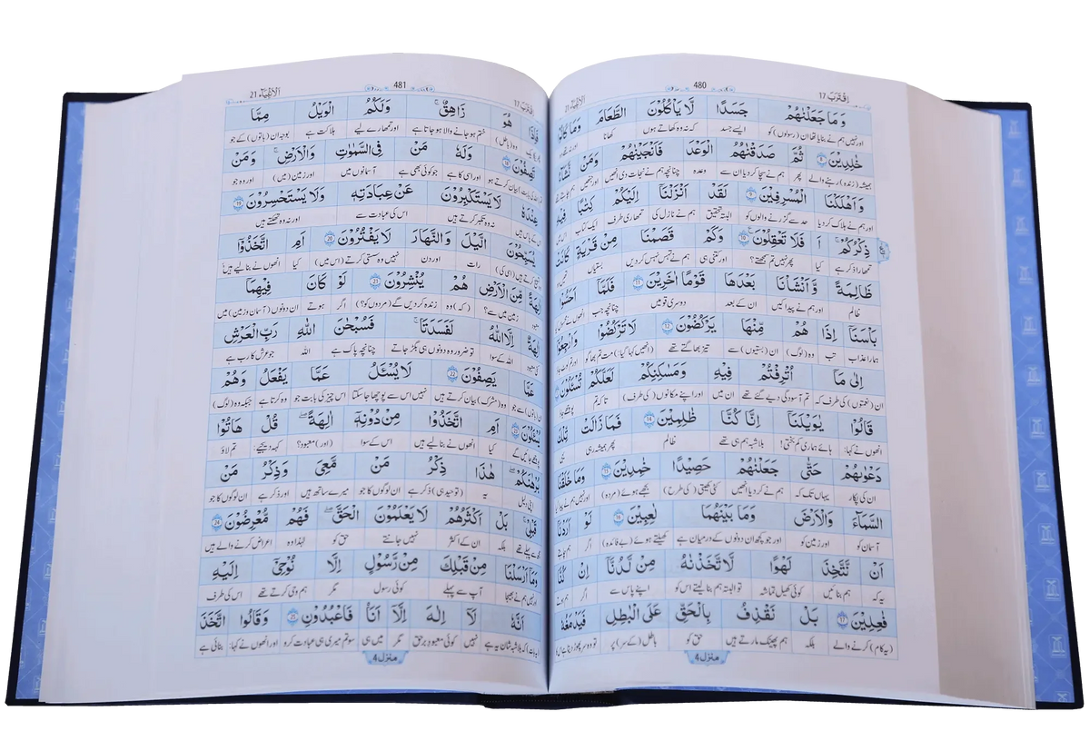 Maani ul Quran by Hafiz Salah-ud-Din Yousaf, inside pages, Darussalam Publishers