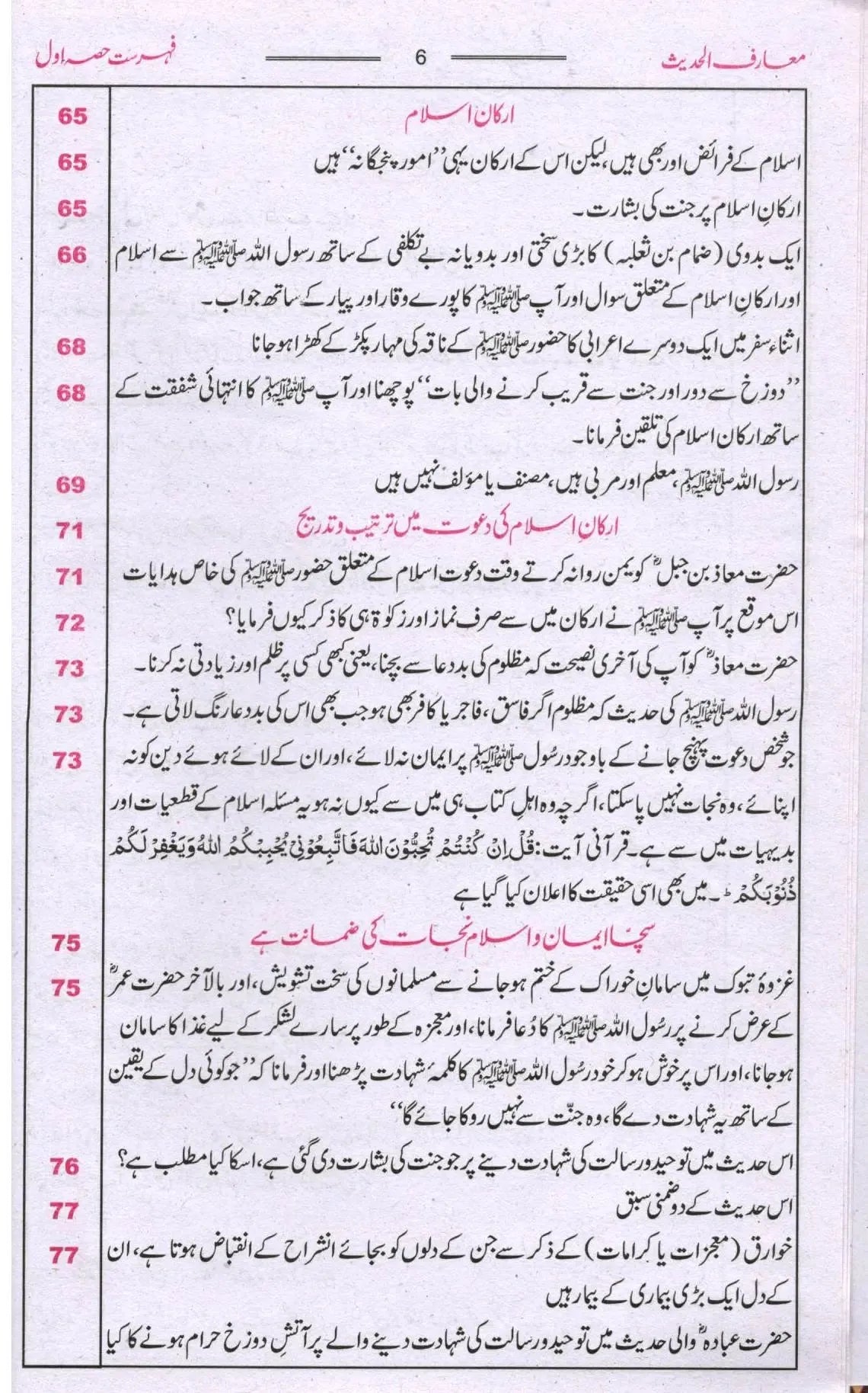 Maarif Ul Hadees - Local