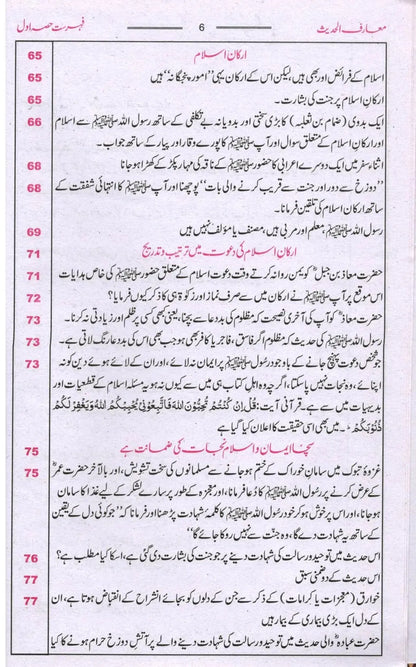 Maarif Ul Hadees - Local