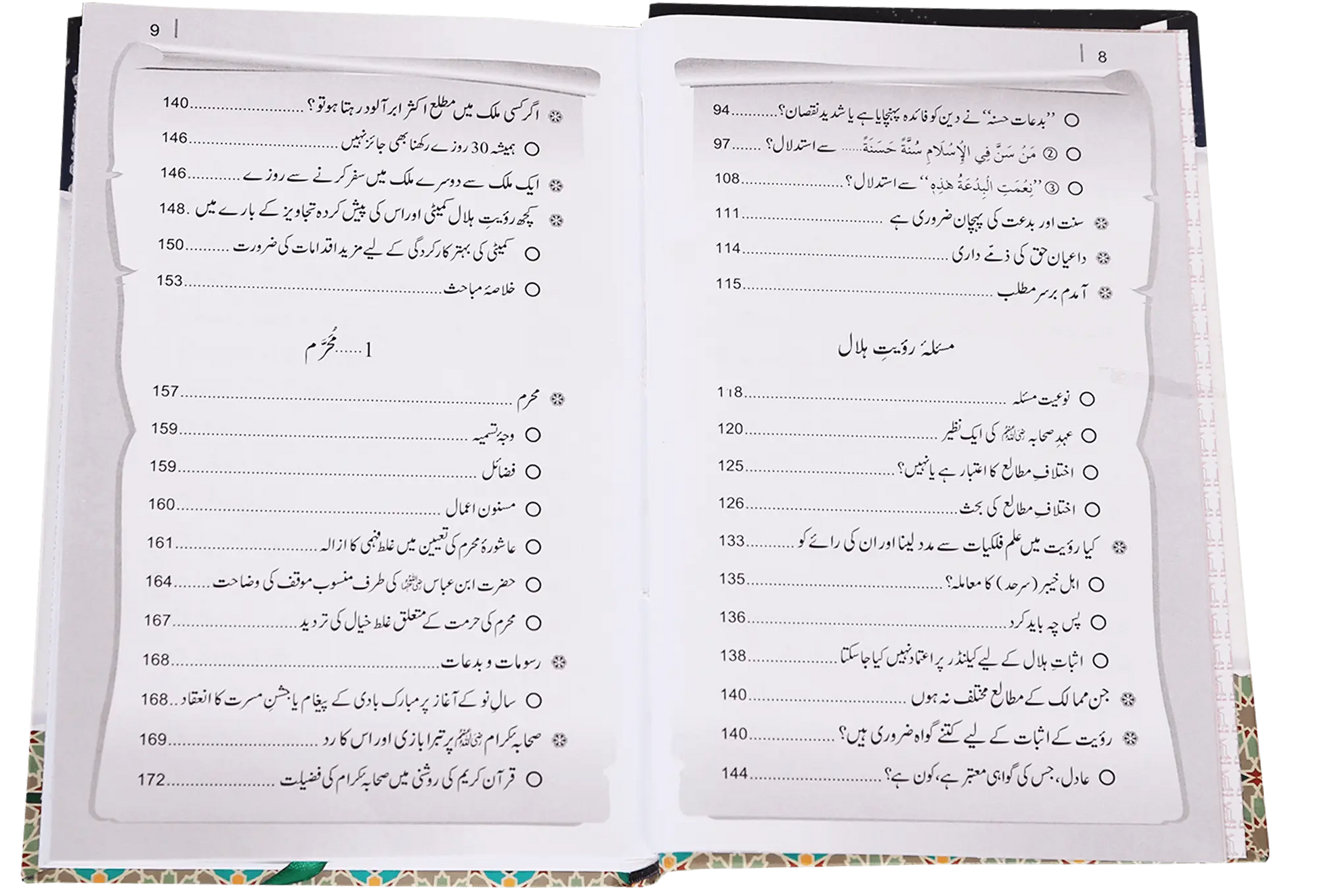 Masla Rooyat E Halal Aur 12 Islami Maheenay 