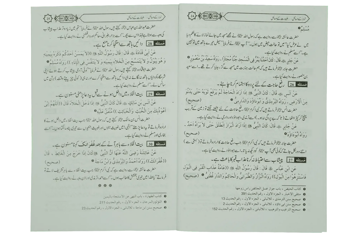 Namaz Kay Masail by Muhammad Iqbal Kilani, inside pages, Hadith Publications
