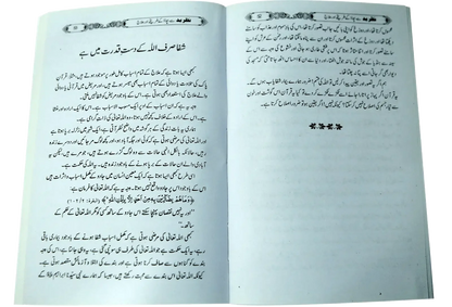 Nazar E Bad Se Bachao Or Ilaaj by Abdullah bin muhammad Allah khan, inside pages, Darulblagh Publishers