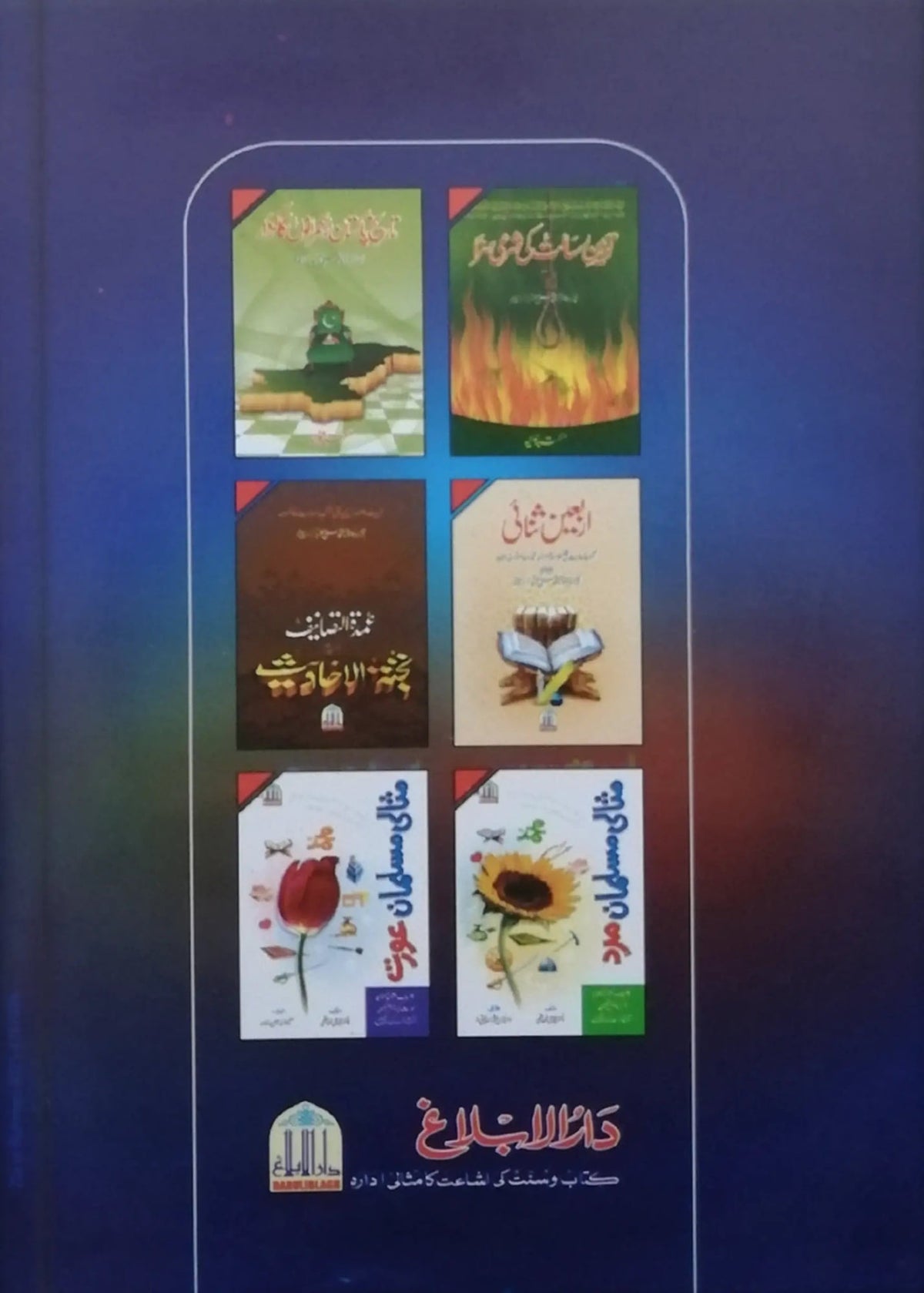 Ramzan Kaisy Guzarain? (Large) by Maulana Muhammad Ali Jaanbaaz, back cover, Darulblagh Publishers