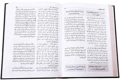 Sahih Muslim Urdu inside pages, Arabic hadith with full sanad and the Urdu translation alongside