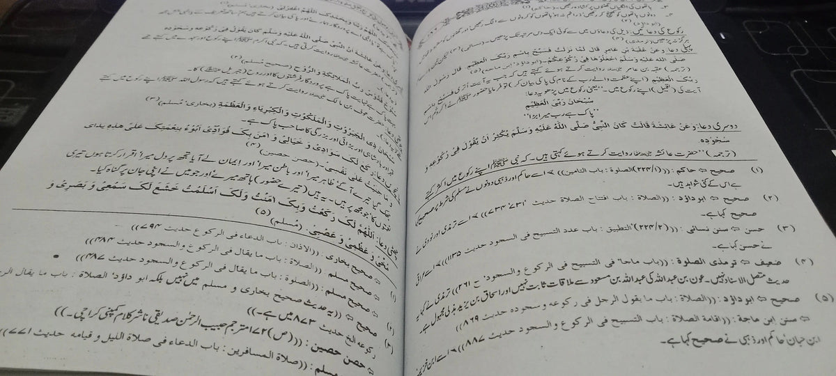 Salat ur Rasool S.A.W (Hakeem Muhammad Sadiq) by Molana Hakeem Muhammad Sadiq Sialkoti, inside pages, Noumani Kutabkhana
