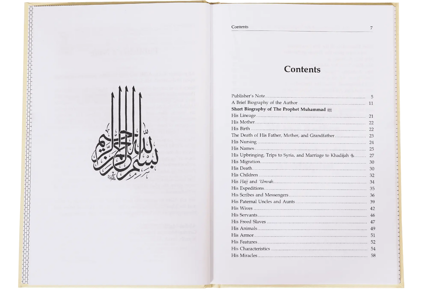 Short Biography of the Prophet and His Ten Companions 