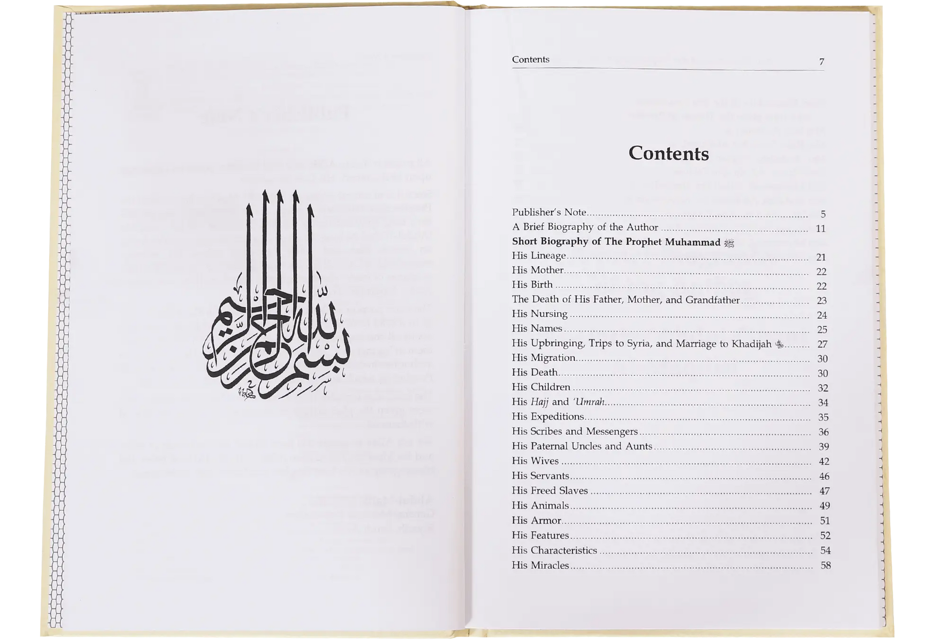 Short Biography of the Prophet and His Ten Companions 