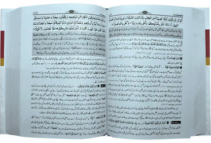 Tafseer Quran Al Kareem, Four volume set Local by Hafiz Abdus Salam Bin Muhammad Bhutvi, inside pages, Dar Ul Andlus