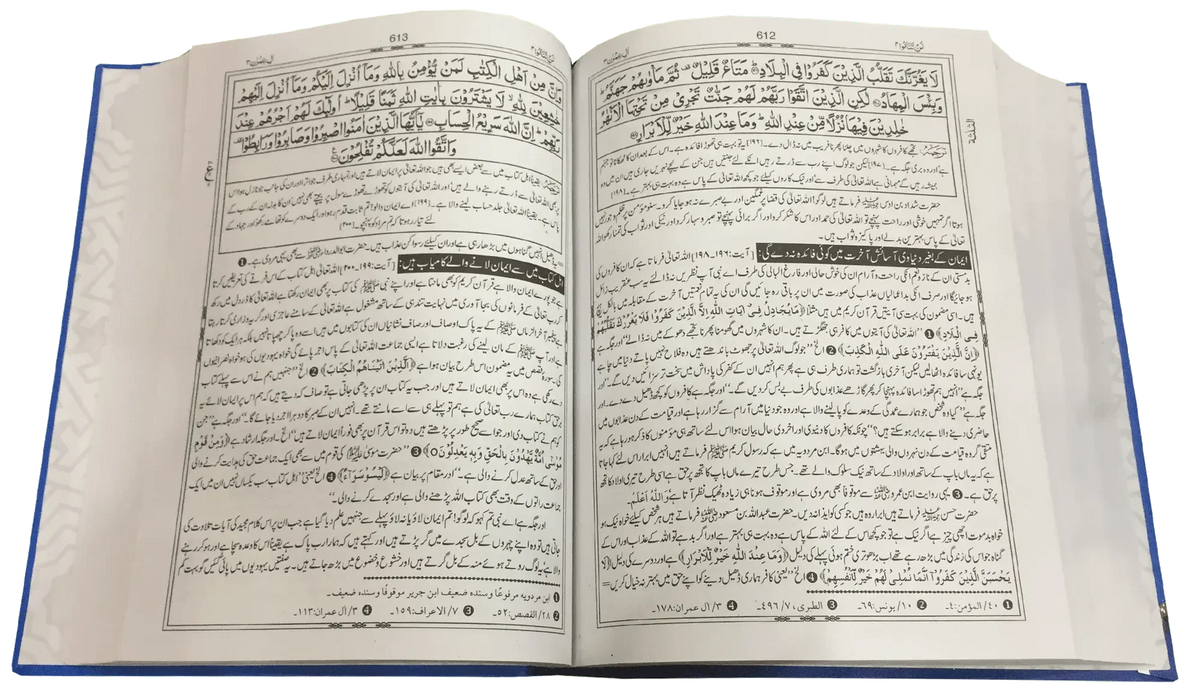 Tafseer Ibn e Kaseer 5 Vol Set, Aam by Hafiz Zubair Ali Zai, inside pages 3, Maktaba Islamia