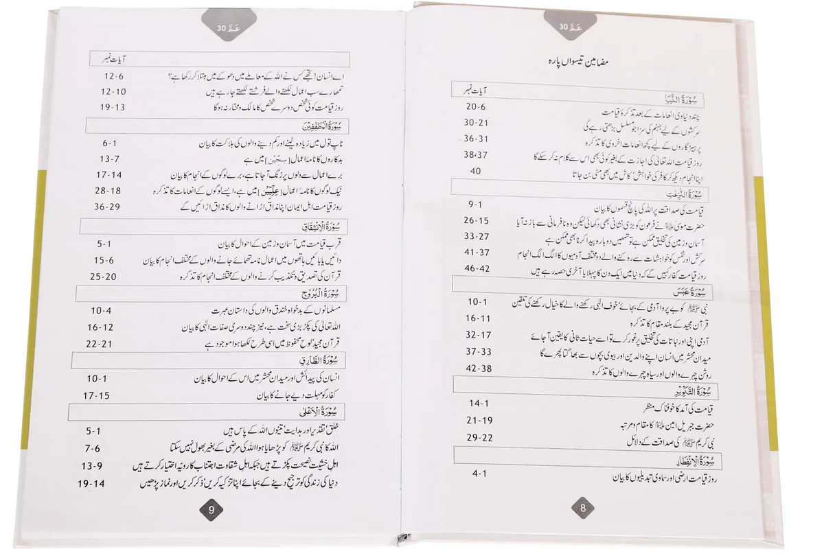 Tarjuma Aur Tafseer 30 Parah by Hafiz Salah-ud-Din Yousaf, inside pages 2, Darussalam Publishers