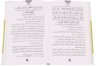 Tarjuma Aur Tafseer 30 Parah by Hafiz Salah-ud-Din Yousaf, inside pages 3, Darussalam Publishers