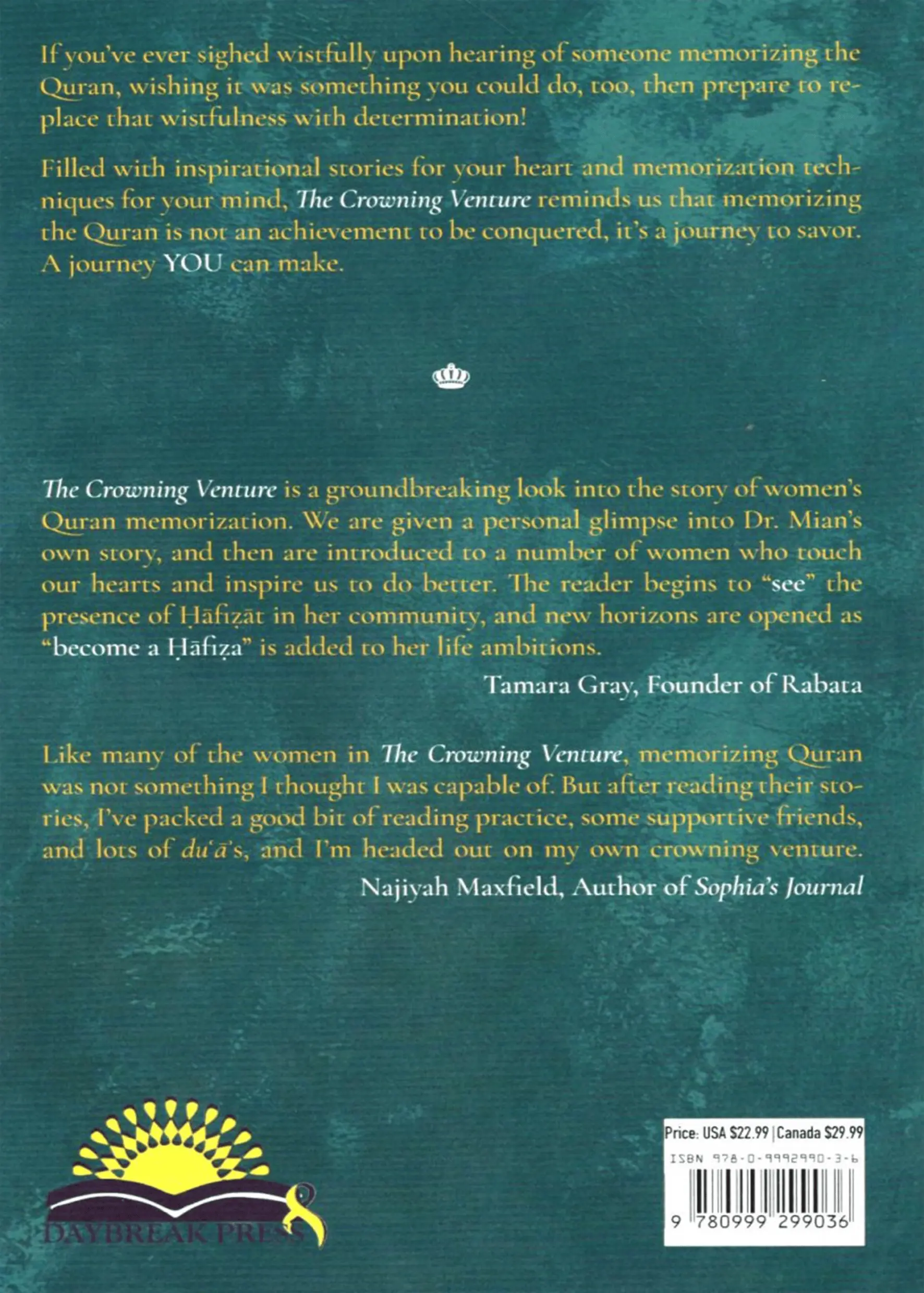 The Crowning Venture: Inspiration from Women Who Have Memorized the Quran - Dar Ul Andlus