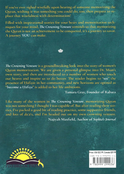 The Crowning Venture: Inspiration from Women Who Have Memorized the Quran - Dar Ul Andlus