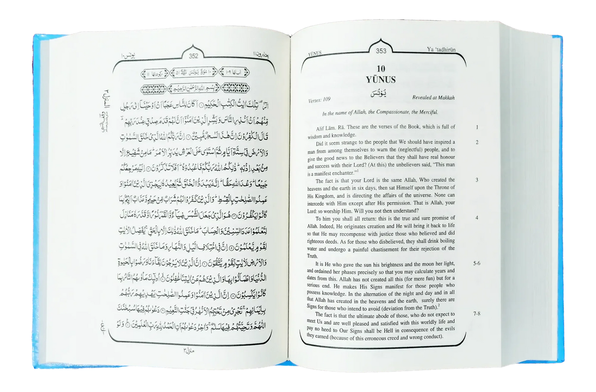 The Holy Quran (Syed Abul Ala Maududi, English Translation), inside pages, Islamic Publications
