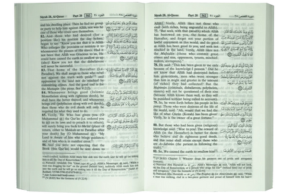 The Noble Quran (Soft Cover, Pocket Size) by Dr. Mohsin Khan, Dr. Muhammad Taqi ud Din, inside pages 2, Darussalam Publishers