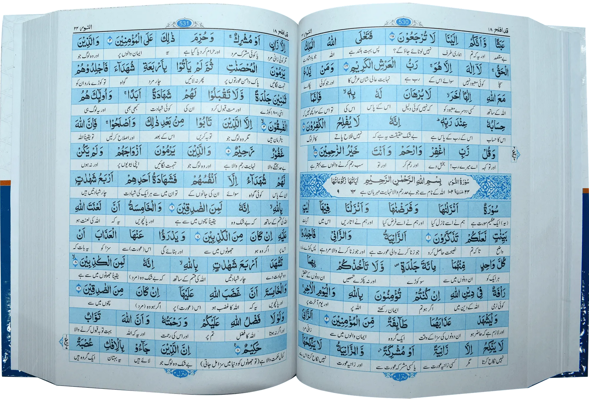 Al Quran Al Kareem Lafzi Tarjuma (local) - Dar Ul Andlus
