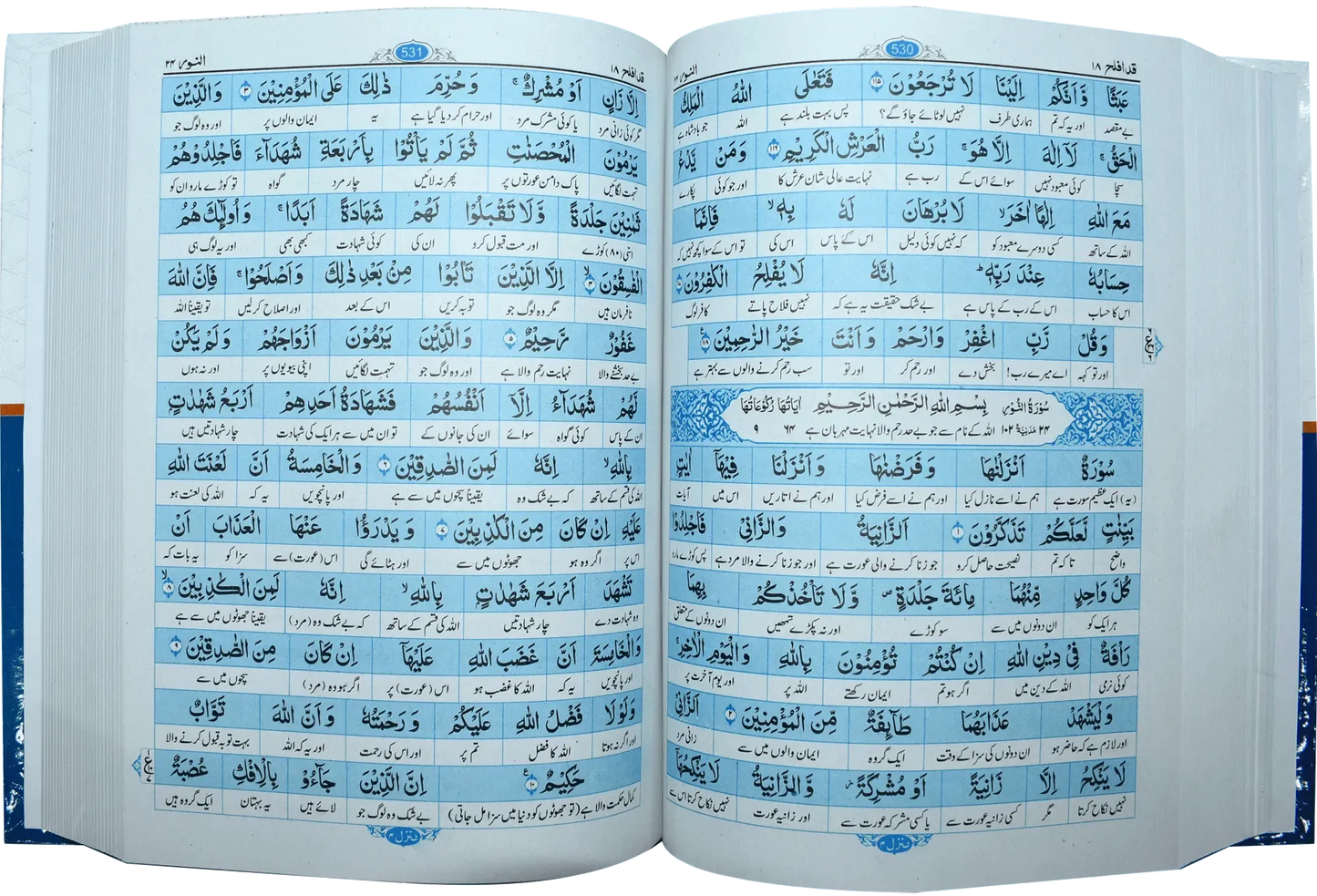 Al Quran Al Kareem Lafzi Tarjuma (local) - Dar Ul Andlus