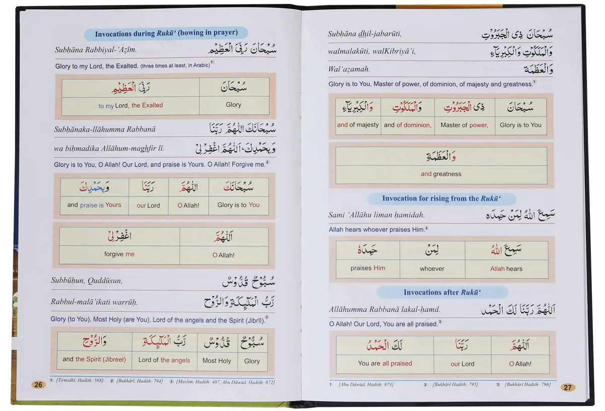 Understand Your Prayers by Prof. Abdul Rehman Tahir, inside pages, Darussalam