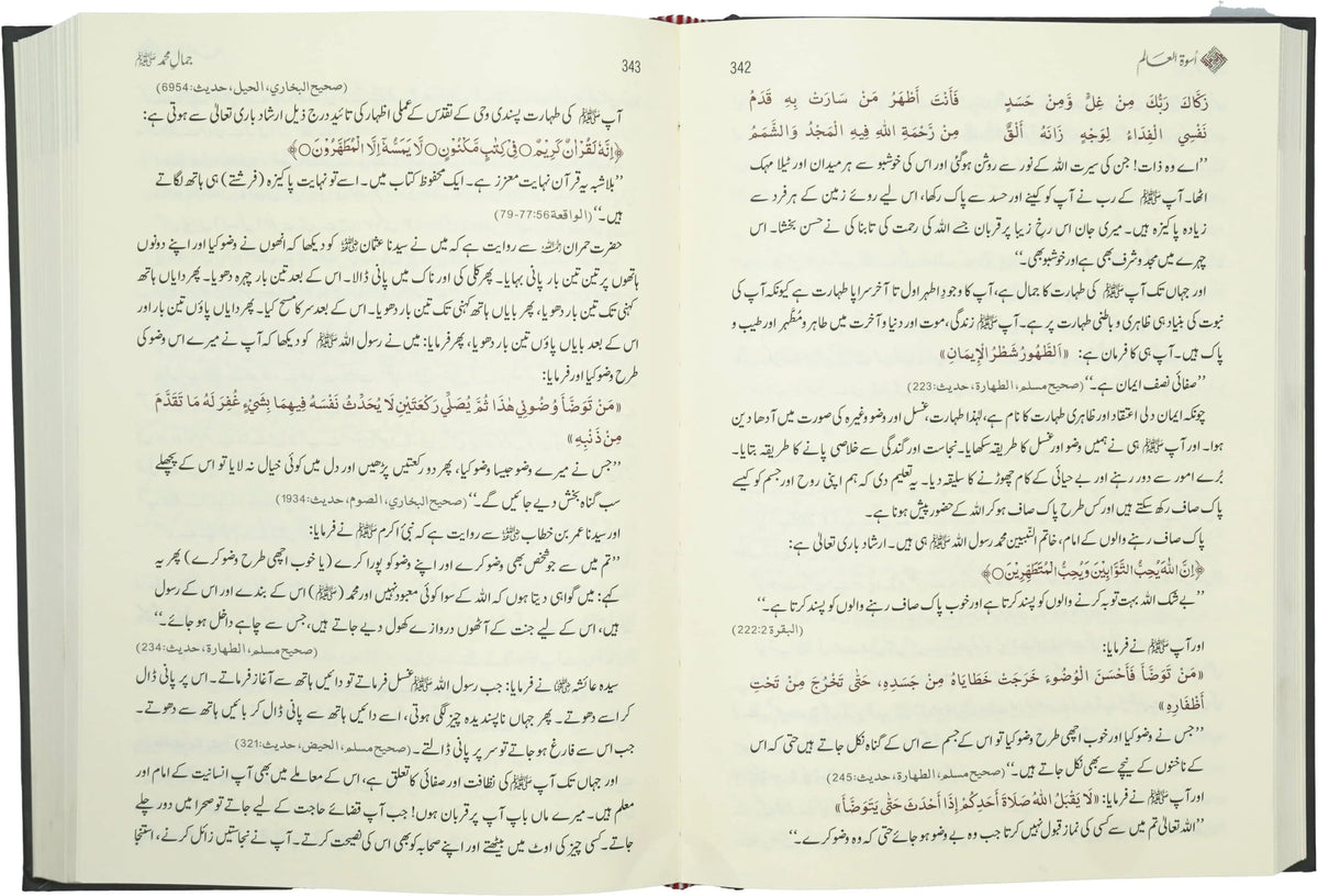 Uswah Tul Alam by Dr. Aid al-Qarni, inside pages, Darussalam Publishers
