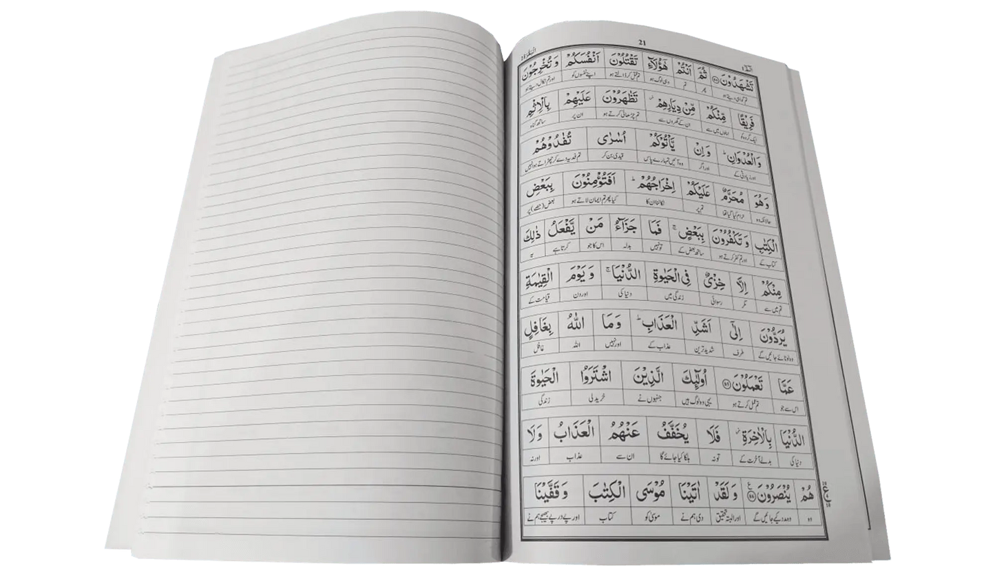 White Para Set (By Dr Farhat Hashmi) - Dar Ul Andlus